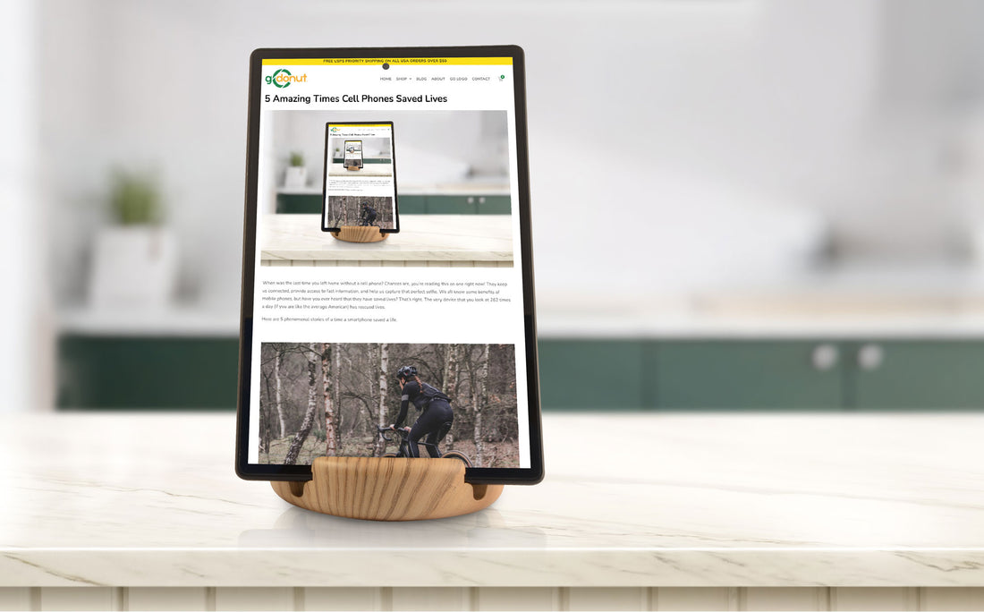 5-Amazing-Times-Cell-Phones-Saved-Lives Best Universal Phone & Tablet Holder Stand - GoDonut